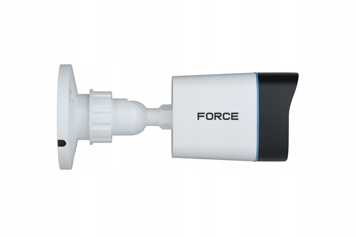 FORCE Zestaw monitoringu 4x Kamera AHD 8MPx 4K, PODGLĄD ONLINE