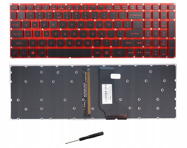 KLAWIATURA do ACER AN515-51 31 41 42 52 53 / LED