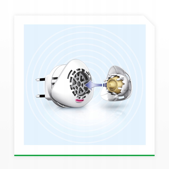 ELEKTROFUMIGATOR OWADOBÓJCZY Z WYMIENNYM WKŁADEM RAID 240H