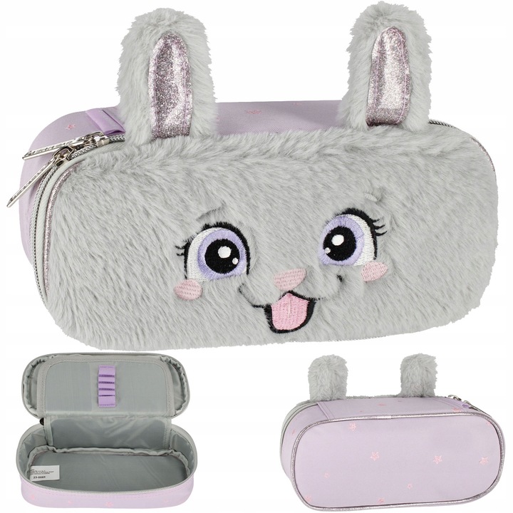 TORNISTER PLECAK SZKOLNY DLA DZIEWCZYNKI DO 1 KLASY WŁOCHACZ KRÓLIK USZY