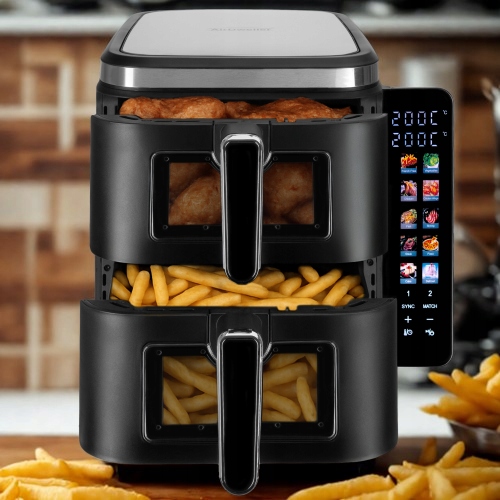 FRYTKOWNICA PIONOWA BEZTŁUSZCZOWA AIRDWELLER 2800W 11L XXL AIR FRYER