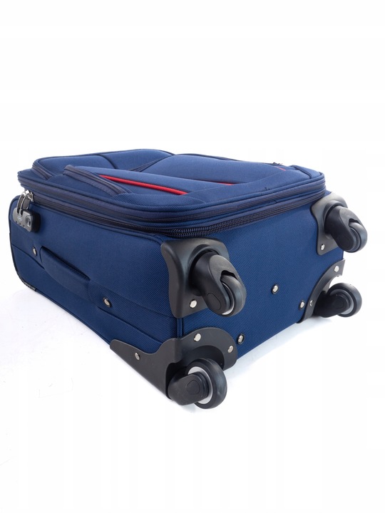 RGL ŚREDNIA WALIZKA PODRÓŻNA XL 4 KÓŁKACH materiałowa miękka