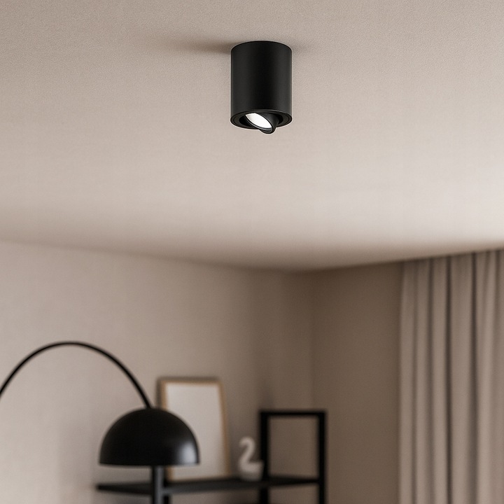 4x OPRAWA NATYNKOWA GU10 HALOGENOWA SPOT SUFITOWA tuba ruchoma na