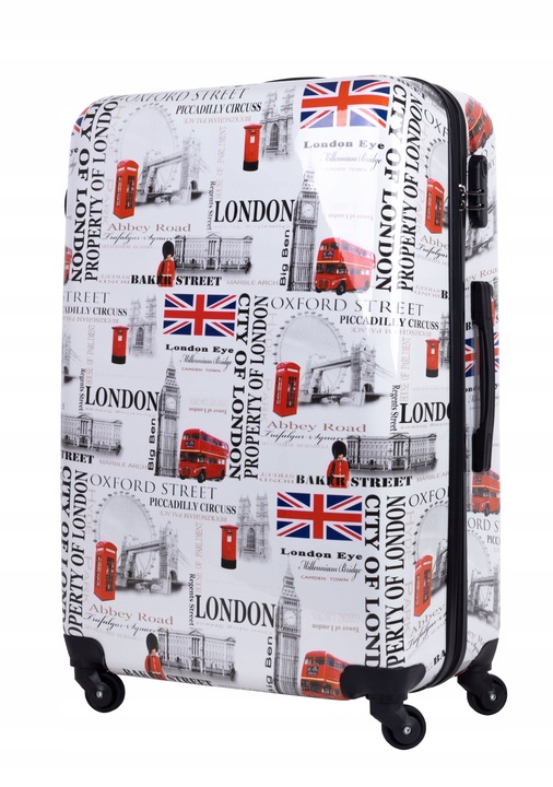 WALIZKA DUZA PODRÓŻNA KÓŁKA BAGIA 15 WZORÓW XXL