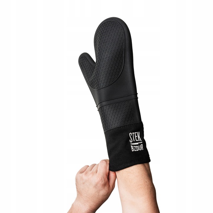 Rękawice Kuchenne Grillowe Stek Bzdur Silikonowe Żaroodporne Długie