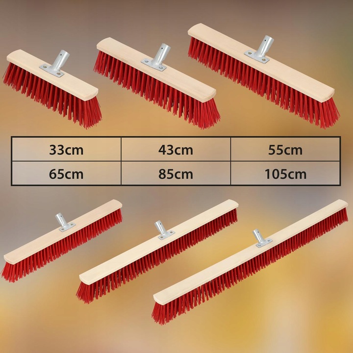 ZAMIATACZ ULICÓWKA MIOTŁA SZCZOTKA ZMIOTKA 30 CM KIJ DO ZAMIATANIA