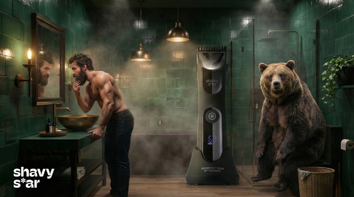 Golarka do miejsc intymnych dla mężczyzn Maszynka do strzyżenia Shavy