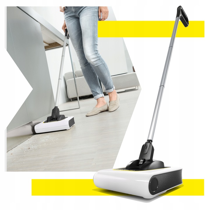 Bezprzewodowa szczotka elektryczna do czyszczenia Karcher KB 5 biała