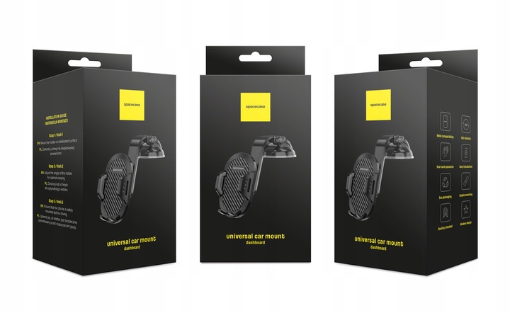 UCHWYT DO SAMOCHODU NA TELEFON DESKĘ KOKPIT SAMOCHODOWY HOLDER MOCNY