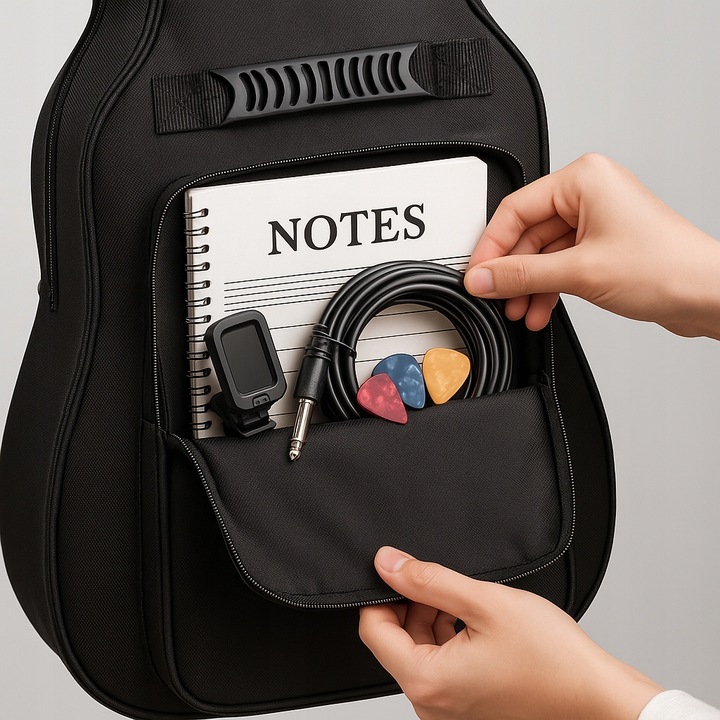 POKROWIEC NA GITARĘ KLASYCZNĄ AKUSTYCZNĄ SZELKI