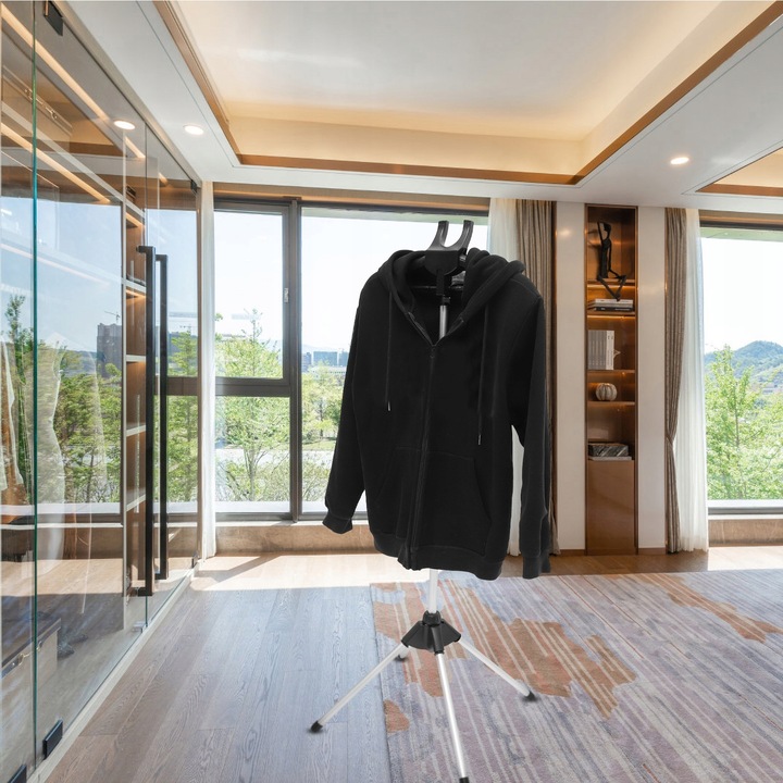 WIESZAK NA UBRANIA DUŻY STOJAK NA ŚCIERECZKI DO PRASOWANIA STOJAK 1