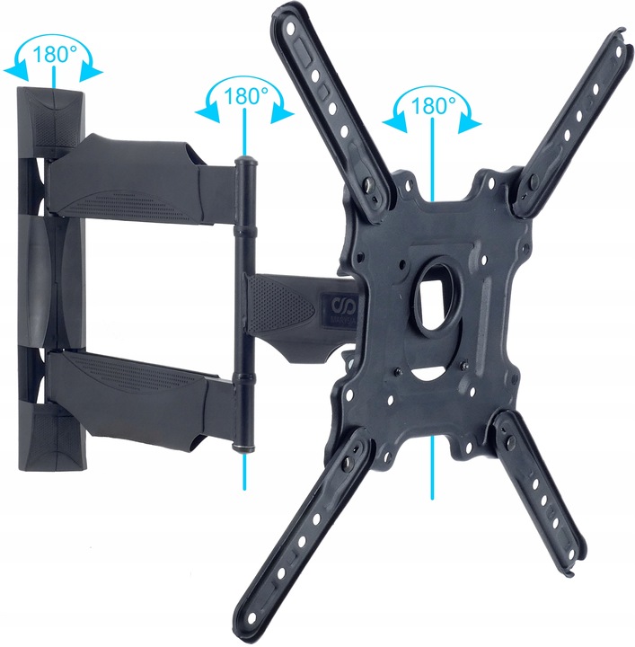 UCHWYT DO TELEWIZORA TV 32-60" CALI WIESZAK UNIWERSALNY OBROTOWY