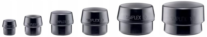 Simplex 80 Obuch Brukarski Guma do Młotka Halder 80mm Gumowy Końcówka 80 mm