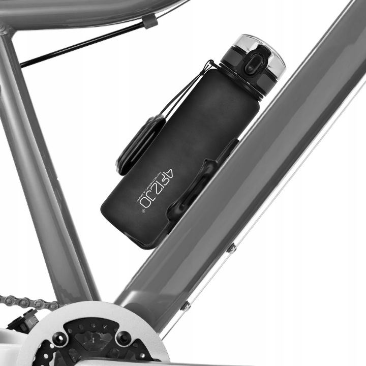 BUTELKA BIDON NA WODĘ NAPÓJ TRITANOWA SZCZELNA SPORTOWA Z PODZIAŁKĄ 650 ml