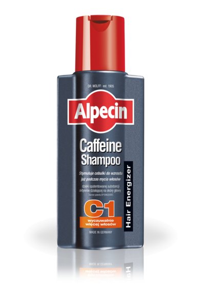 Alpecin Coffein Shampoo C1 250 ml dla mężczyzn Szampon do włosów