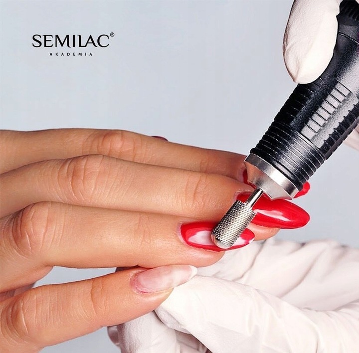 001 Frez Semilac do frezarki węglikowy do paznokci do ściągania WALEC