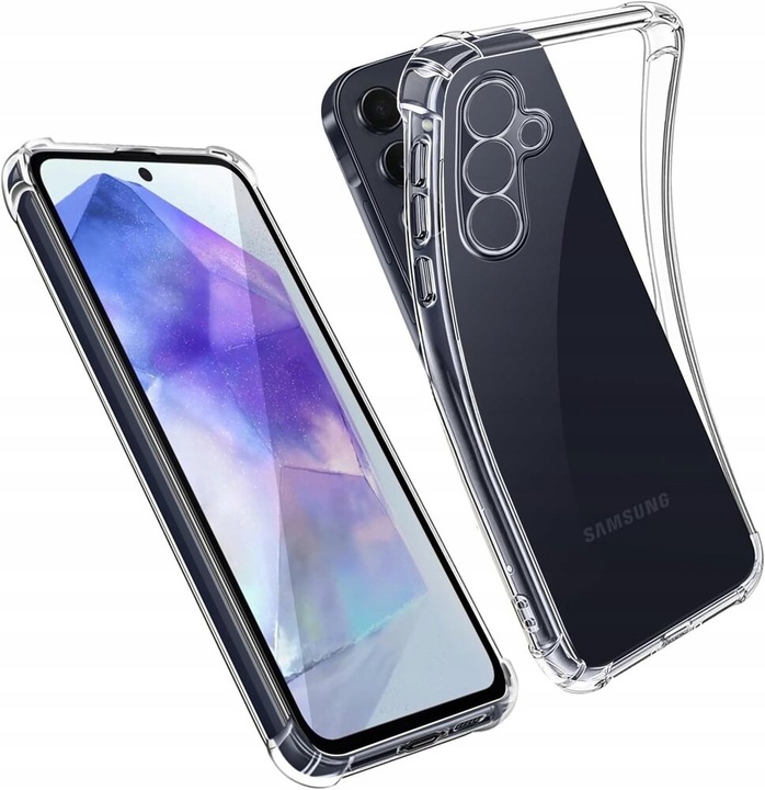 ETUI PLECKI + SZKŁO OCHRONNE HARTOWANE PREMIUM 9H DO SAMSUNG GALAXY A55 5G
