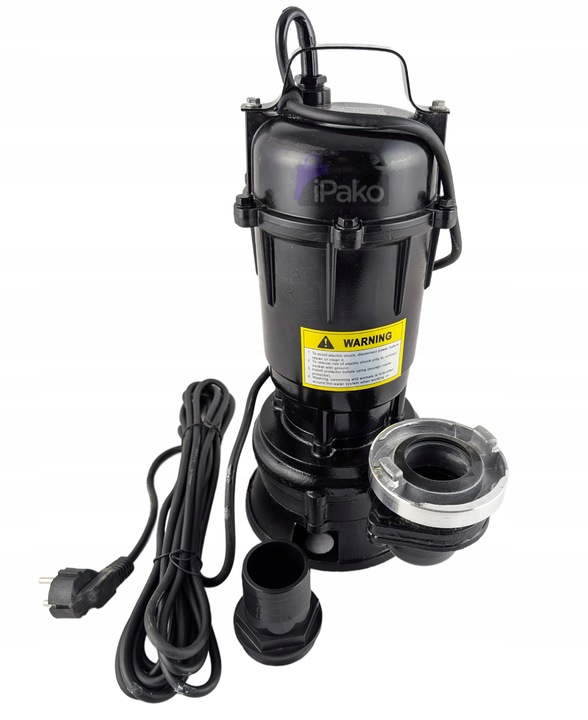 MOCNA POMPA DO WODY BRUDNEJ SZAMBA Z ROZDRABNIACZEM FASTFIX NA W