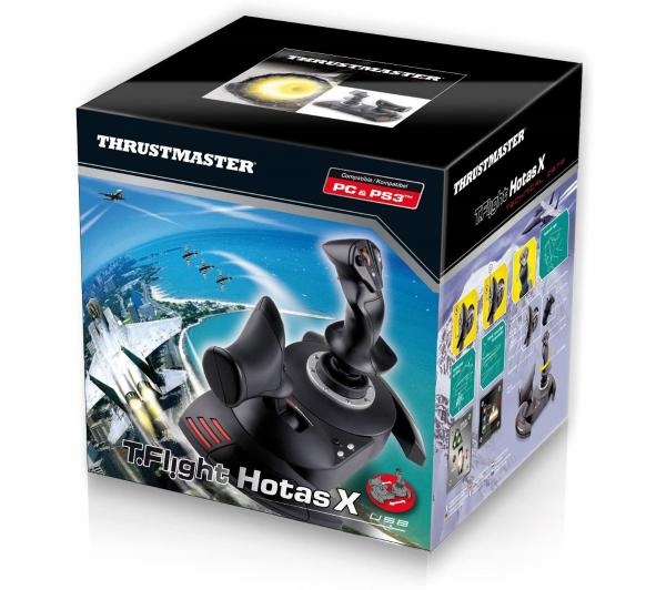 Joystick przewodowy z przepustnicą Thrustmaster T-Flight Hotas X do PC