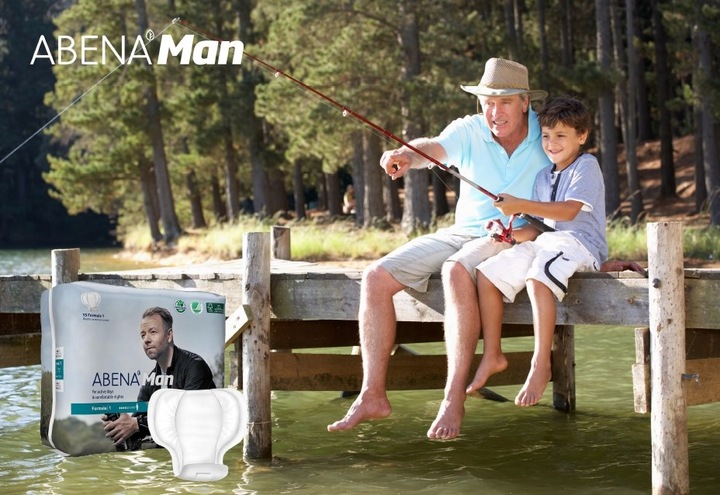 WKŁADKI DLA MĘŻCZYZN 3 x15 szt nietrzymanie moczu ABENA MAN FORMULA 2