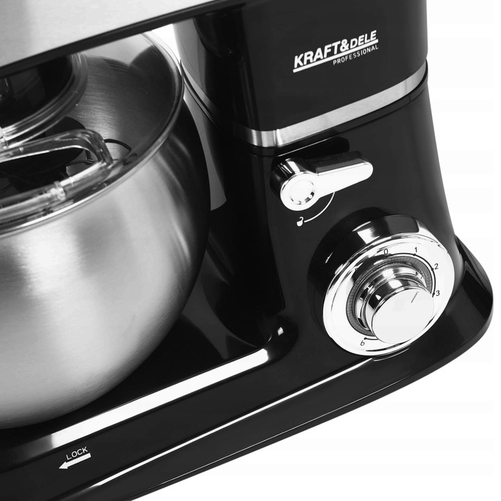 ROBOT PLANETARNY KUCHENNY MIKSER Z MISĄ BLENDER SZKLANY I MASZYNKA DO