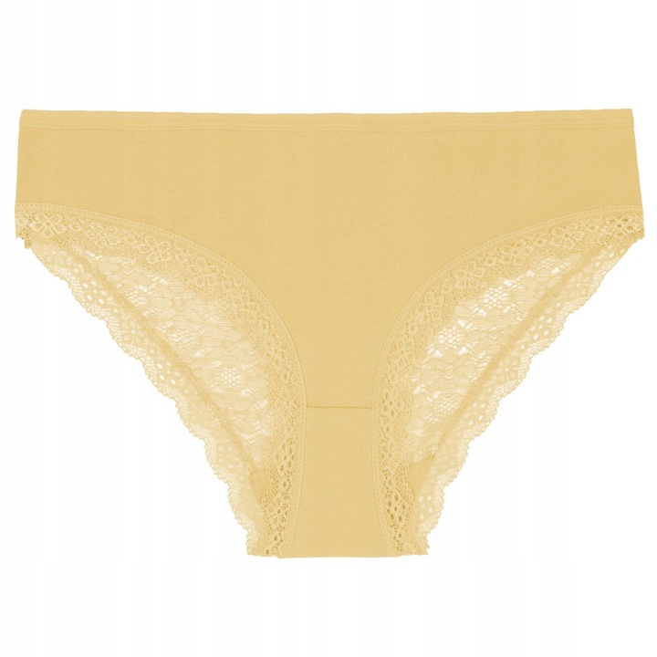 4x Koronkowe FIGI MAJTKI DAMSKIE Bawełniane Koronka Kobiecie MORAJ r. S