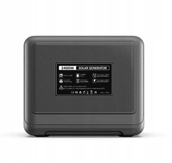 Fossibot przenośna stacja zasilania 2048Wh 2400W-4800W Aplikacja elektrowni