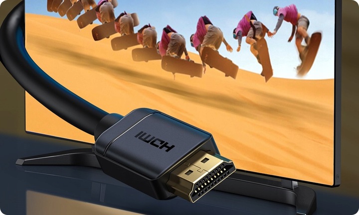 BASEUS DOBRY KABEL PRZEWÓD HDMI 2.0 4K 60Hz FULL HD ARC HDR 3m 300cm