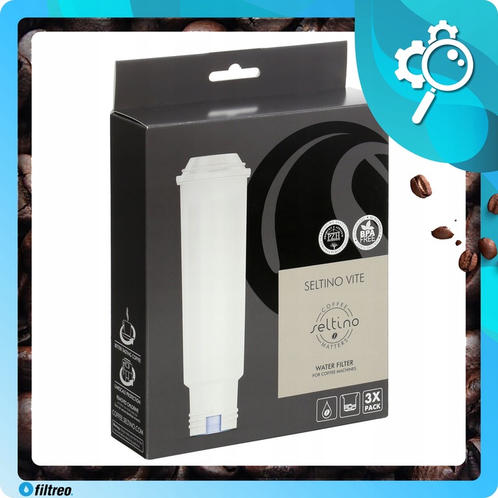 3x FILTR WODY do EKSPRESU Melitta Pro Aqua zamiennik Seltino Vite
