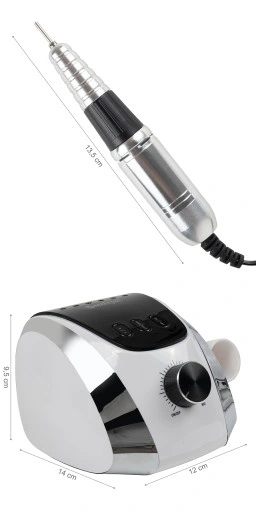 FREZARKA DO PAZNOKCI PROFESJONALNA MOCNA 68W FREZY