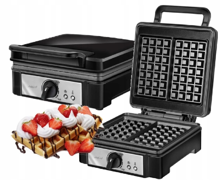 Gofrownica MPM BGO-02 1400 W czarny 2 gofry