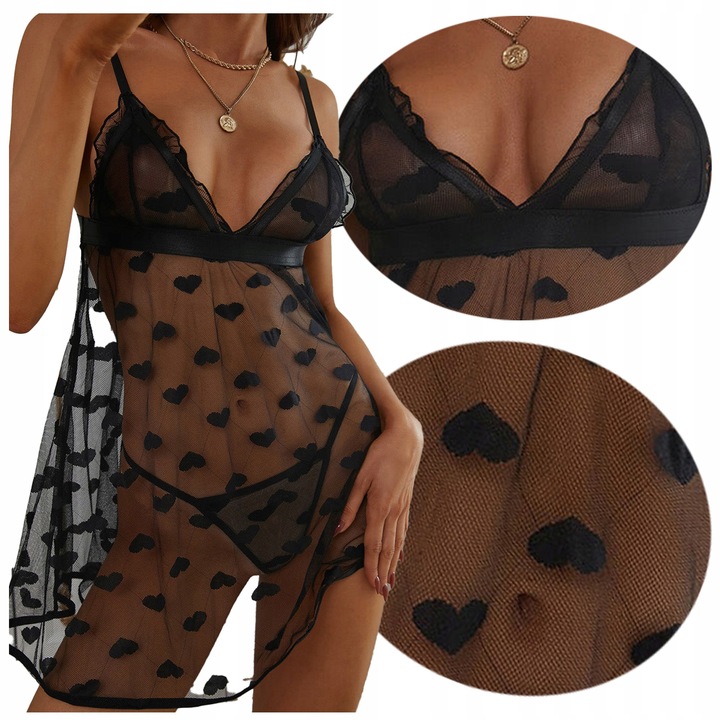 Bielizna Damska Bawełna Koronka Serduszka Doskonale Polaczenie Elegancji