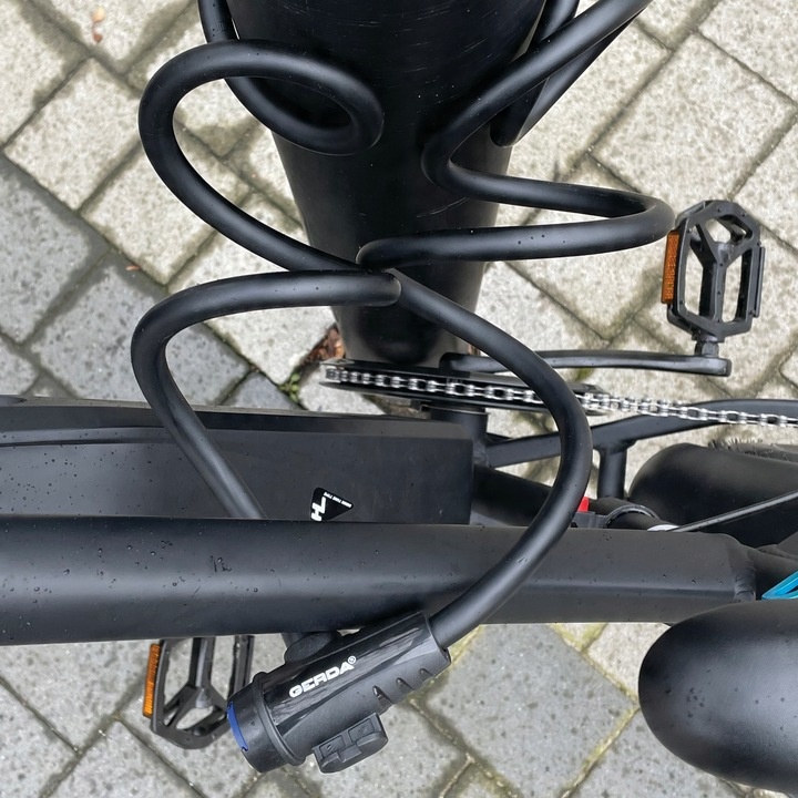 Zabezpieczenie rowerowe linka Gerda FLEX MAX 1800/12T