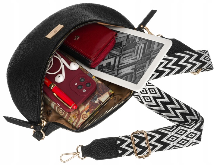 Saszetka nerka damska PETERSON portmonetka torebka na ramię listonoszka