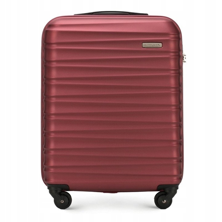 Nowoczesna Mała walizka WITTCHEN 56-3A-311 bordowa