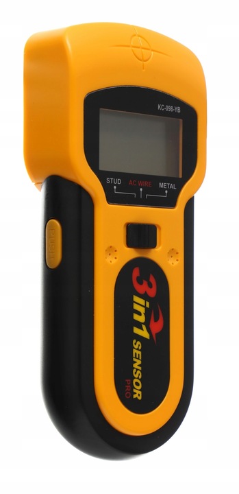 WYKRYWACZ METALI 3w1 PRECYZYJNY DETEKTOR PRZEWODOW KABLI DREWNA