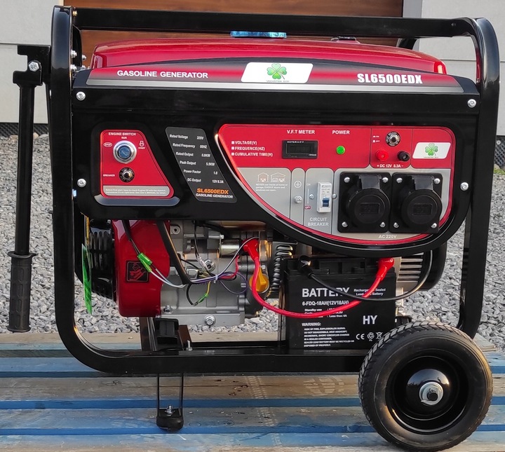 Agregat prądotwórczy generator prądnica 5500W /13KM (9,56kW) / AVR /