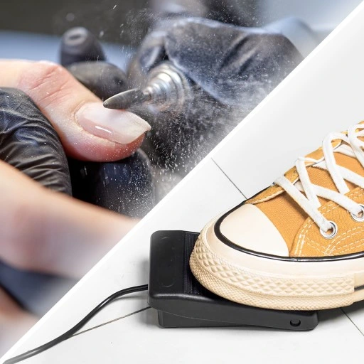 FREZARKA DO PAZNOKCI MANICURE PEDICURE PROFESJONALNA 65W ZESTAW FREZÓW