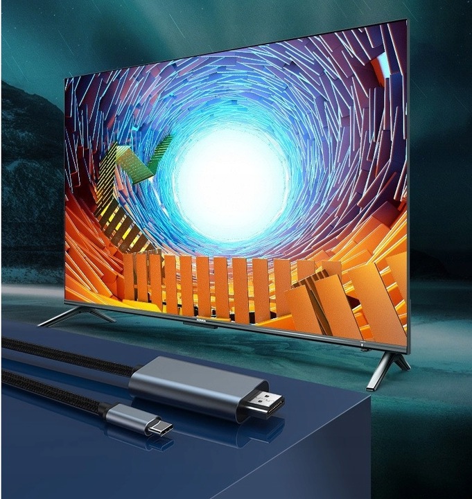 KABEL ADAPTER USB-C 3.1 TYP C DO HDMI 4K MHL 2m