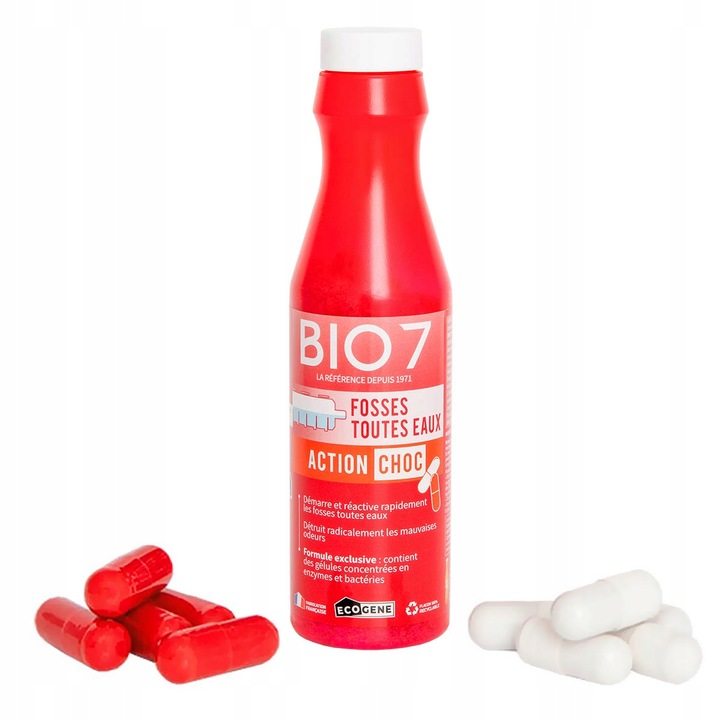 Bio 7 CHOC MAX STARTER do OCZYSZCZALNI SZAMB Mocne bakterie STARTER