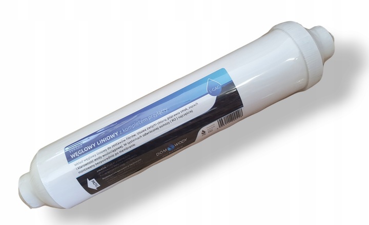 Wkład węglowy do filtra do wody liniowy "Dom wody"