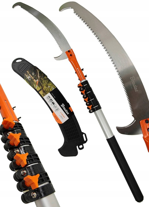 PIŁA TELESKOPOWA Z HAKIEM BRADAS V-SERIES REGULOWANA DO 3M OSTRZE