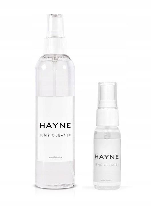 Płyn do okularów, obiektywów, optyki Hayne 240 ml skutecznie czyści