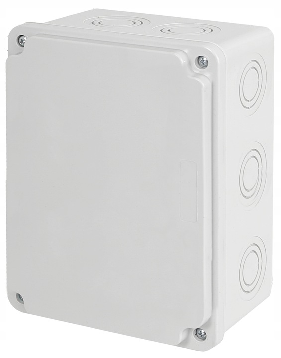 PUSZKA HERMETYCZNA NATYNKOWA ABS IP65 190X150X80 SKRZYNKA OBUDOWA