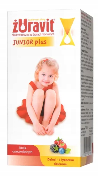 Suplement diety Żuravit Junior syrop