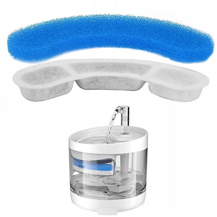 Filtr Węglowy do Poidełka Poidła Fontanny dla Kota Psa Czyszczący Wodę