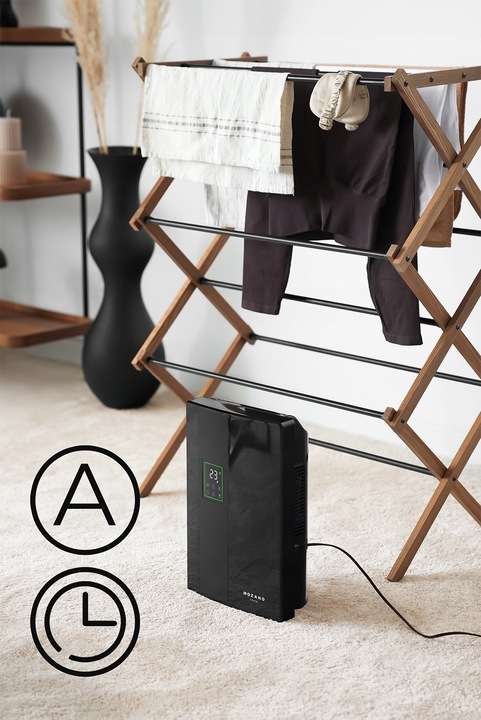 DUŻY OSUSZACZ POWIETRZA POCHŁANIACZ WILGOCI OCZYSZCZACZ XXL CICHY +