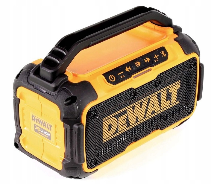 AKUMULATOROWY GŁOŚNIK BUDOWLANY BLUETOOTH DCR011 DEWALT