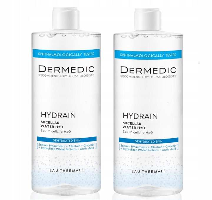 Dermedic Hialuro Hydrain Płyn micelarny 2x500ml