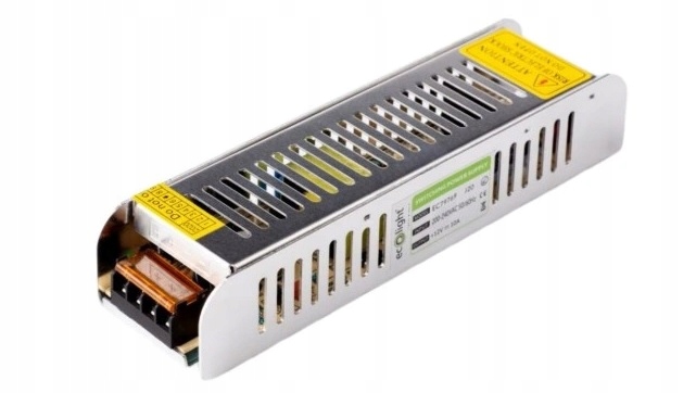 Zasilacz LED Transformator Modułowy SLIM Do Taśm LED 250W 12V